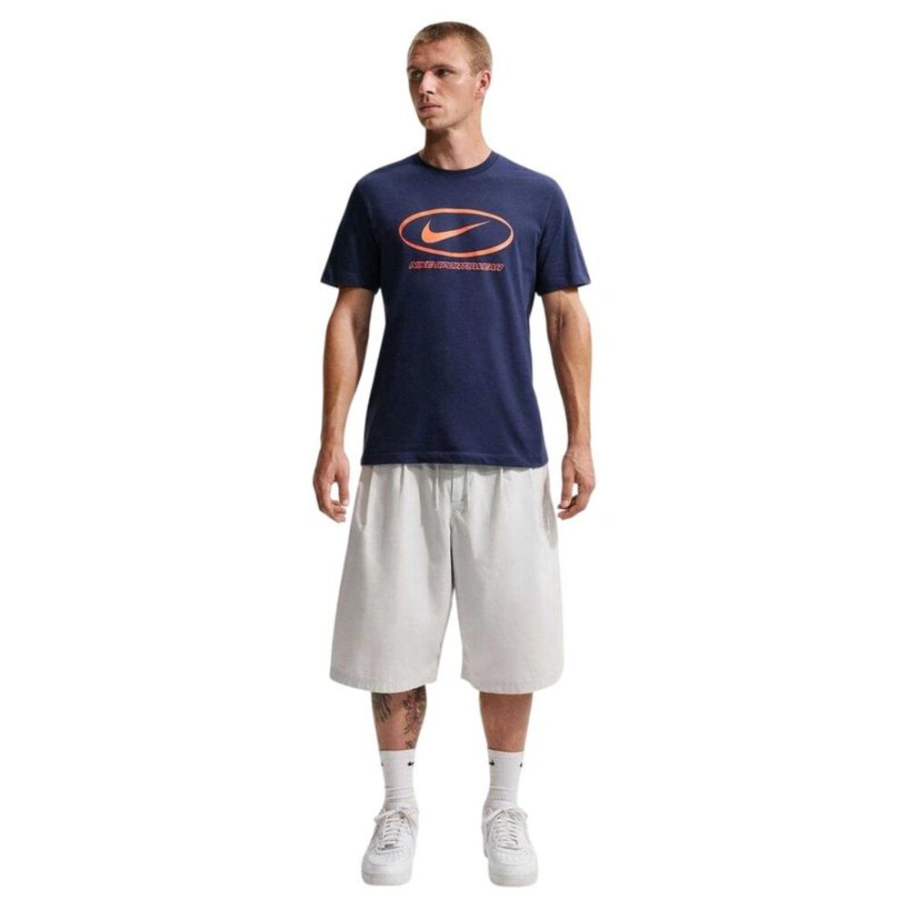 Nike Mens Oval Logo T-Shirt / Navy